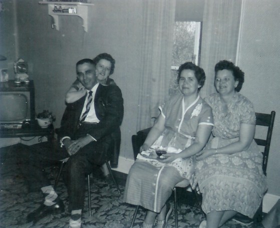 #257=Lowell's confirmation gathering; June 1958