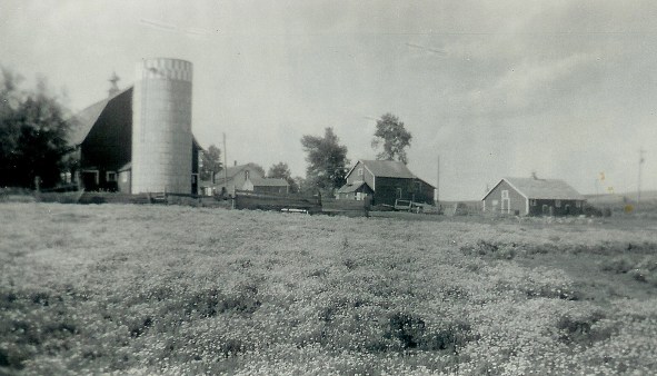 #76=Kiester farm, looking NE from field