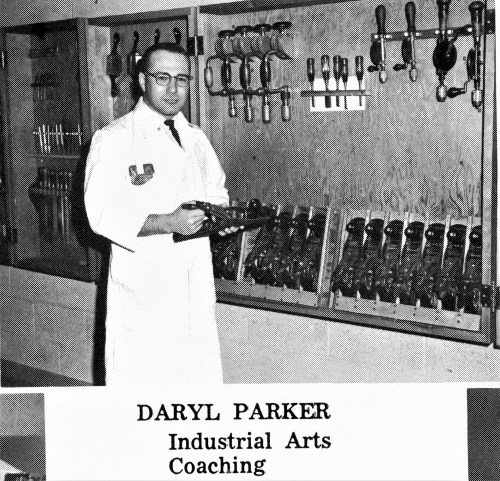 Kiester HS 1965 - Daryl Parker, Teacher