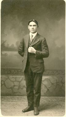 #877 Grandpa Clarence - young man