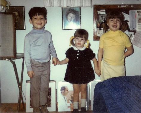 #101=Dougie, Denise &amp; Debbie, circa 1973