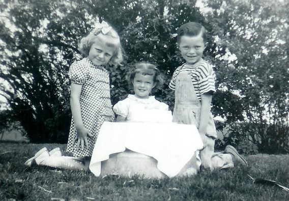 #307=Pauline Bidne, Rosemary..3rd BD.., Lowell; May 15, 1949