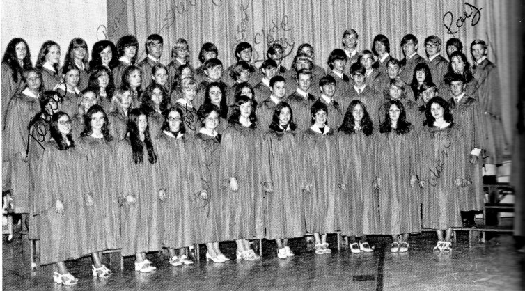 #975 Elliott's Senior year of choir 1972 001