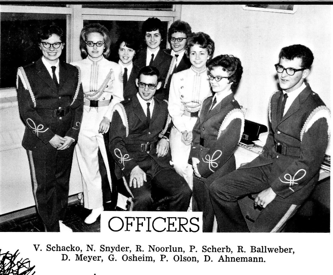 #982 Rosie as KHS Band Officer