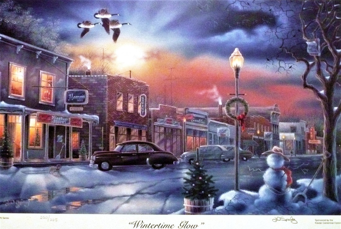 Kiester Main St. looking northward