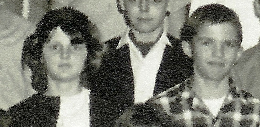 #167.1=Elliott's 6th Grade class 1965-66; Mrs. Scofield-teacher