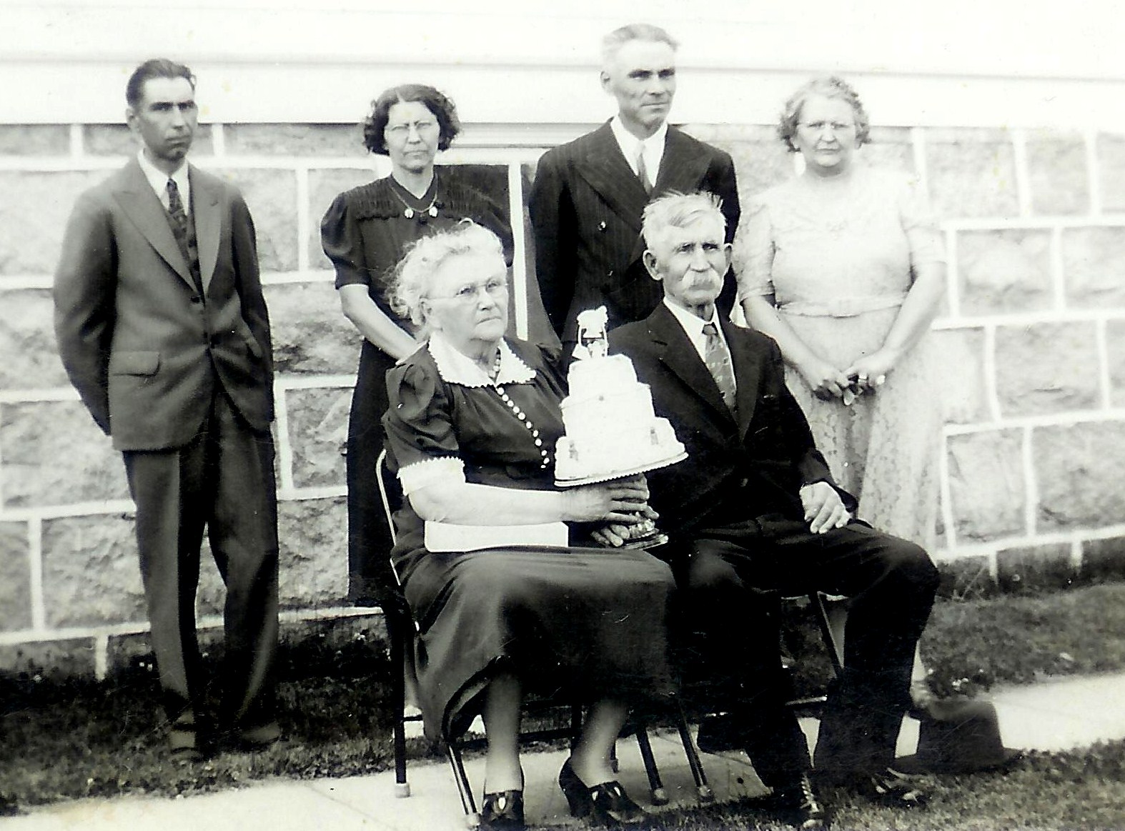 #303=Martin&amp;Martha Sletten 50th Anniversary; July 1940