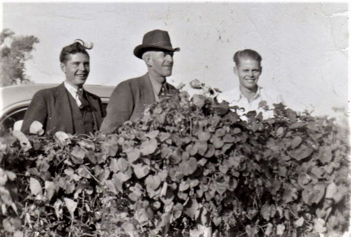 #983 Edwin A. Noorlun in center. Ray on L and Doren on R