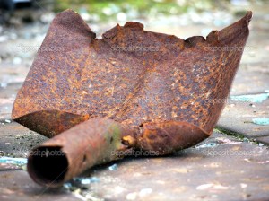 rusty bucket