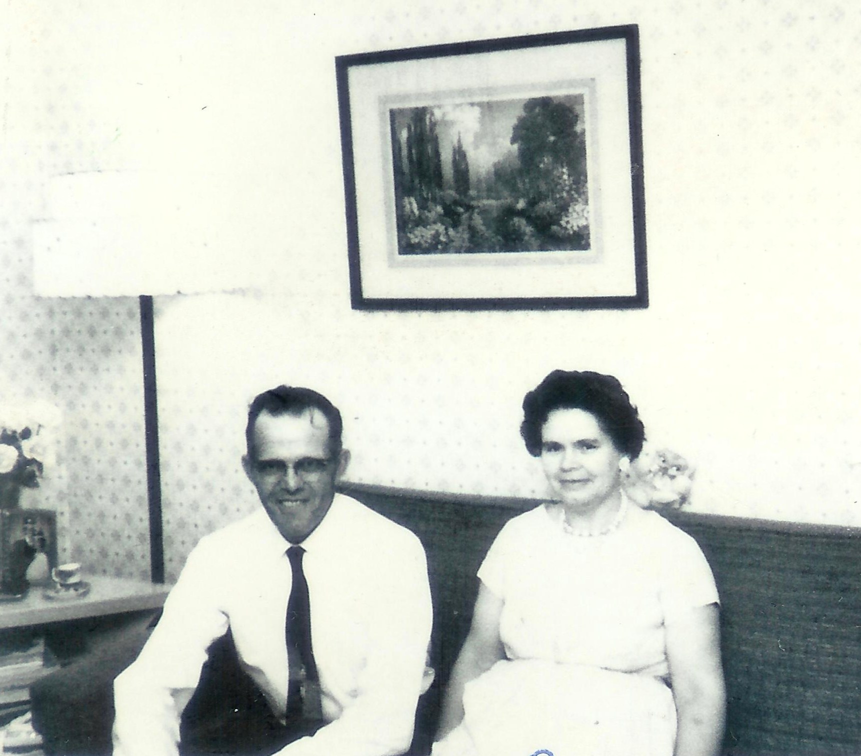 #357=Russ&Clarice N., Rosemary's HS grad.; May 24, 1964