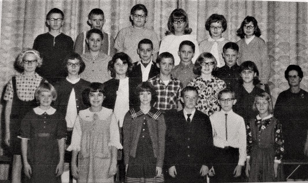 #167 Elliott 6th Grade. 1965-66. Mrs. Scofield