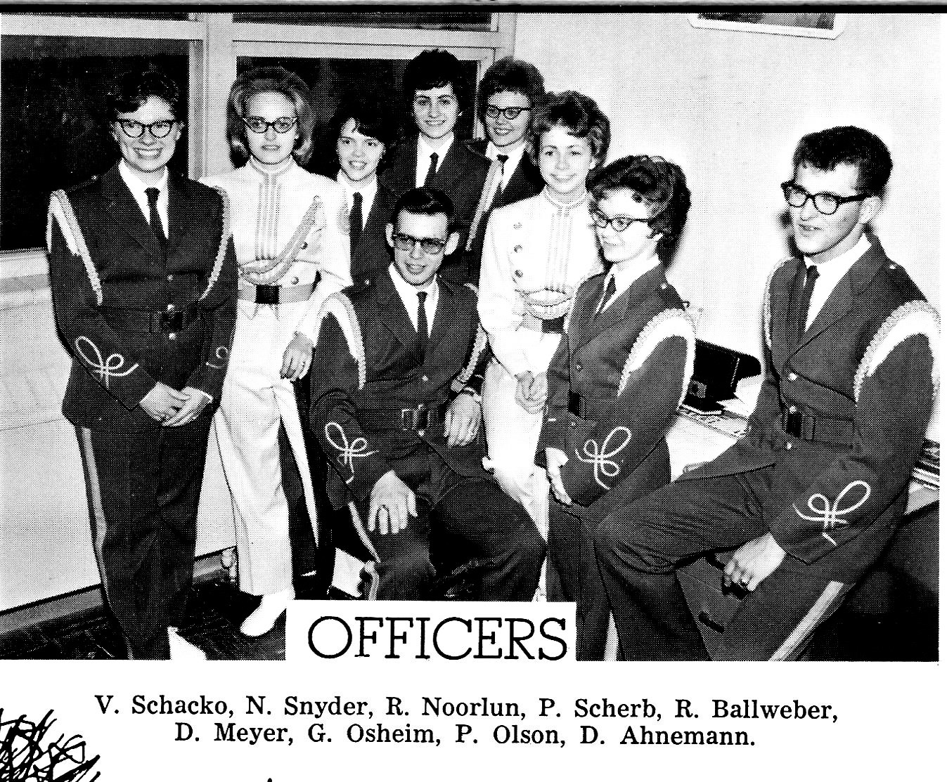 #982 Rosie as KHS Band Officer