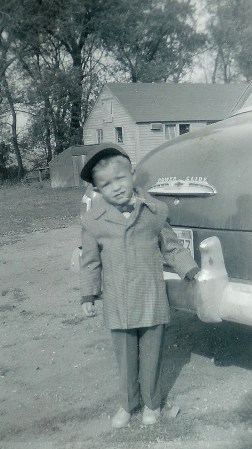 #105=Elliott's first day at Sunday School; 1959 maybe