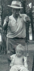 #106.1=Elliott, Dad, Aunt Bev &amp; Brenda at Phil's Park