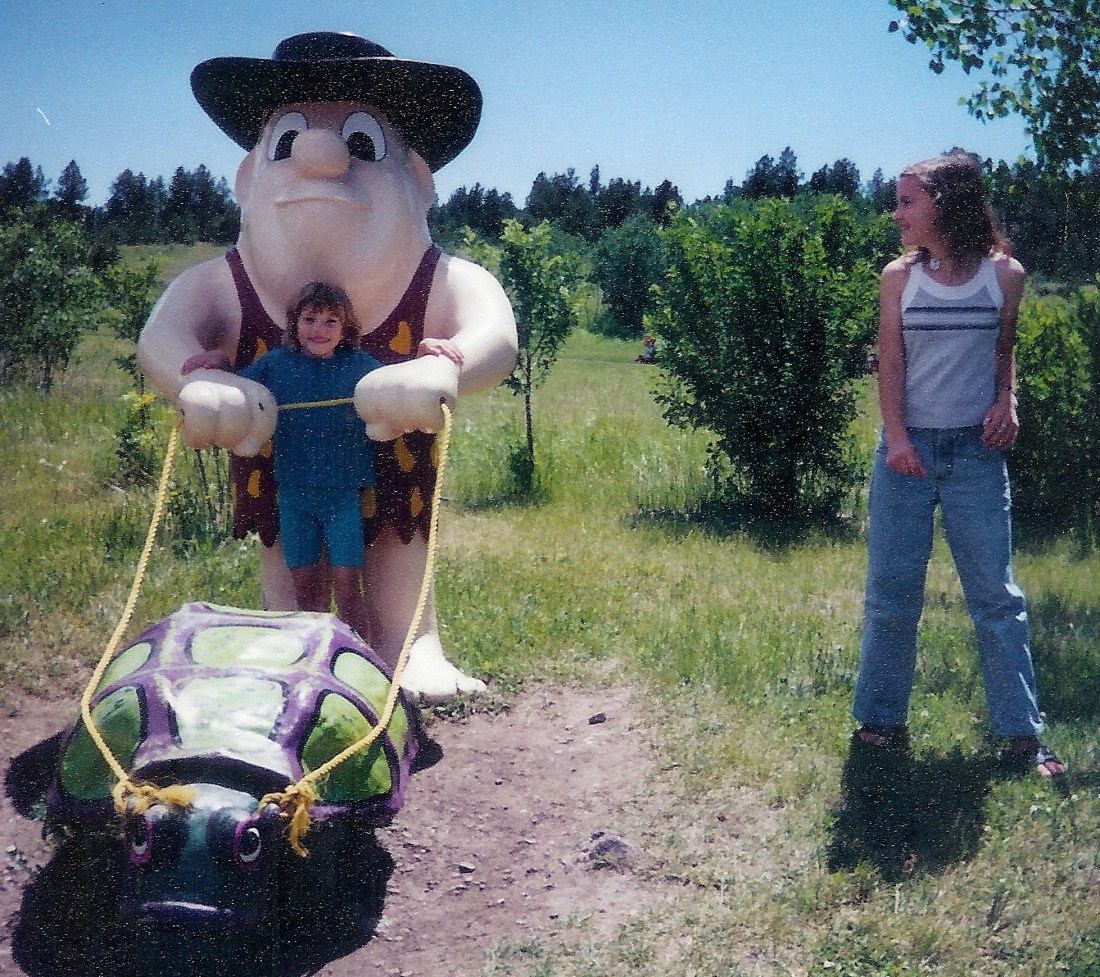 #203=Rose, Rachel and Barney; July 1998
