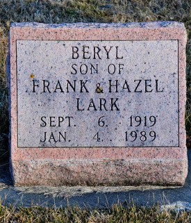 1Grave Lark, Beryl Franklin