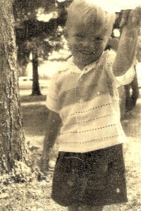 #130=Elliott at Levorson farm; July 1957