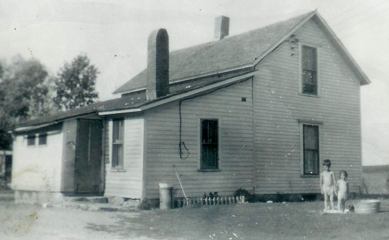 #367=Noorlun home, NW of Kiester, MN; circa 1949